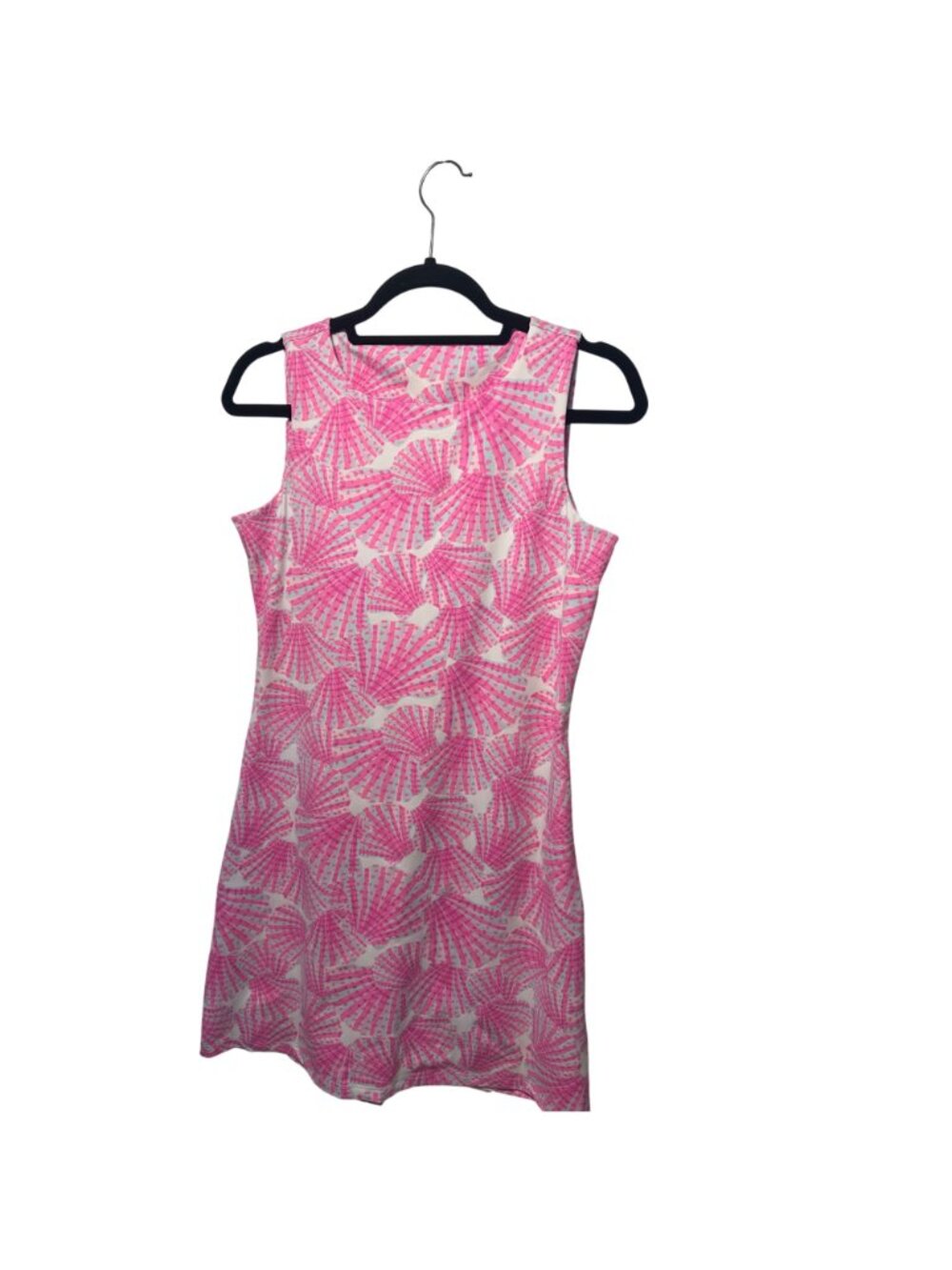 Mahi Gold Women’s Ryder Dress Small Pink White Seashell Coastal Nautical - Picture 3 of 8